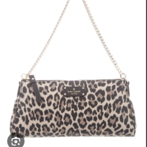 kate spade Handbags - Kate Spade Grove Street Leopard Jane Crossbody Bag